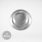 Mobile Preview: Kerzenständer | 101 | Silber | Kerzenteller rund 11,5 cm